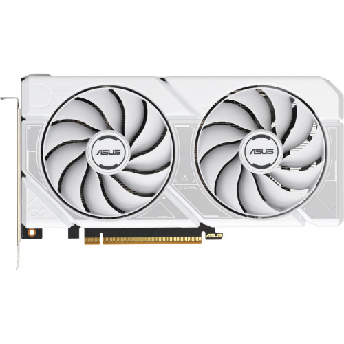 Видеокарта ASUS GeForce RTX5060 8Gb DUAL WHITE OC (DUAL-RTX5060-O8G-WHITE) – ASUS