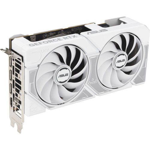 Видеокарта ASUS GeForce RTX5060 8Gb DUAL WHITE OC (DUAL-RTX5060-O8G-WHITE) – ASUS (вид 1)