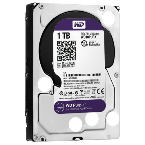 Жорсткий диск 3.5" 1TB WD (WD10PURZ) – WD (вид 1)