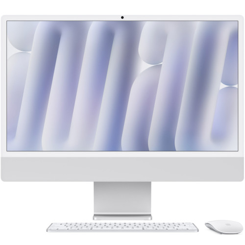 Компьютер Apple 24" iMac Retina 4.5K / Apple M4 (8-c/CPU, 8-c/GPU), 16, 256, Silver (MWUC3UA/A) – Apple