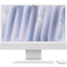 Компьютер Apple 24" iMac Retina 4.5K / Apple M4 (8-c/CPU, 8-c/GPU), 16, 256, Silver (MWUC3UA/A) – Apple