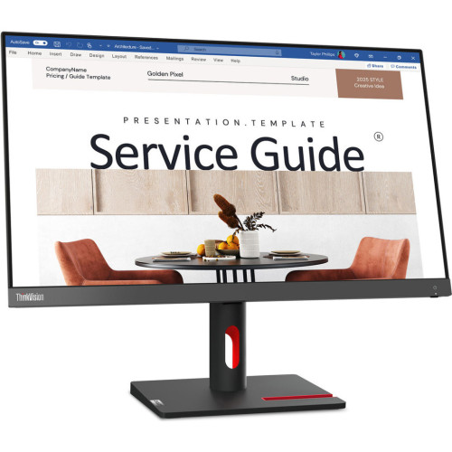 Монитор Lenovo S24i-30 (63DEKAT3EU) – lenovo (вид 1)