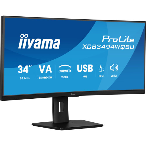 Монитор iiyama XCB3494WQSU-B1 – iiyama (вид 1)