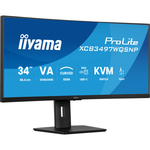 Монитор iiyama XCB3497WQSNP-B1 – iiyama (вид 1)
