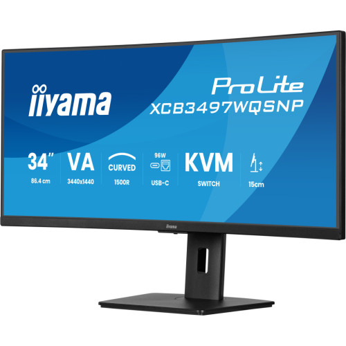 Монитор iiyama XCB3497WQSNP-B1 – iiyama (вид 2)