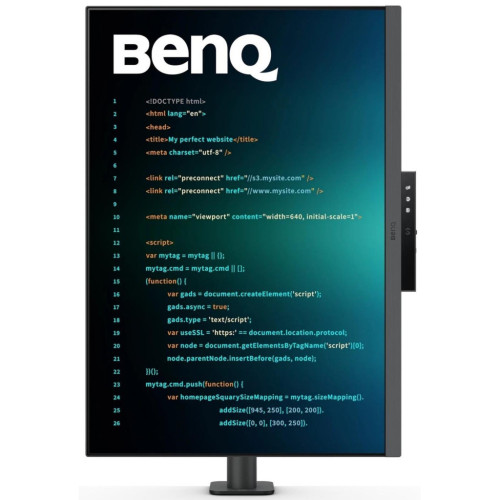 Монитор BenQ RD280UA METALLIC GREY – BENQ (вид 1)