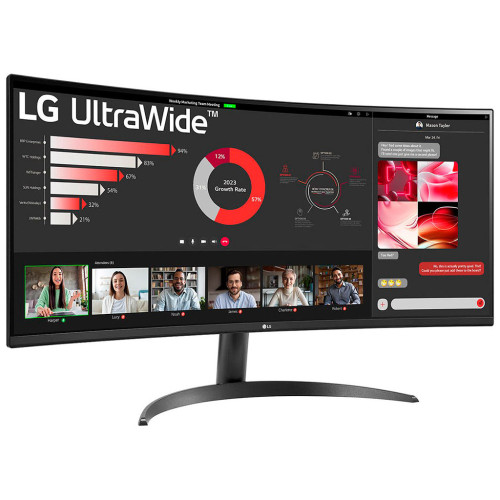 Монитор LG 34WR50QK-B – LG (вид 1)