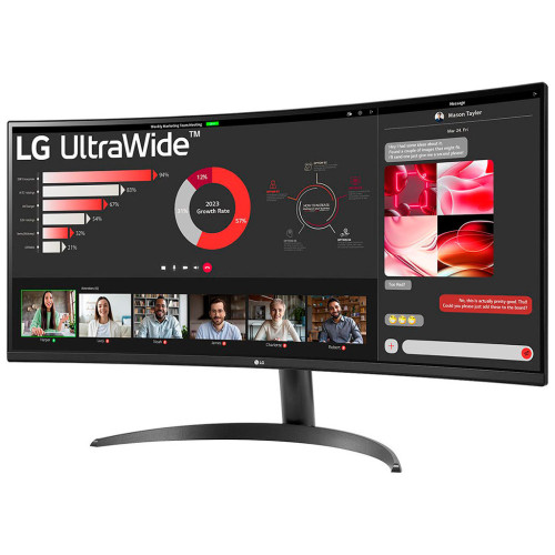 Монитор LG 34WR50QK-B – LG (вид 2)