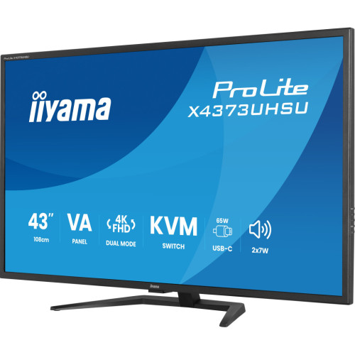 Монітор iiyama X4373UHSU-B2 – iiyama (вид 2)