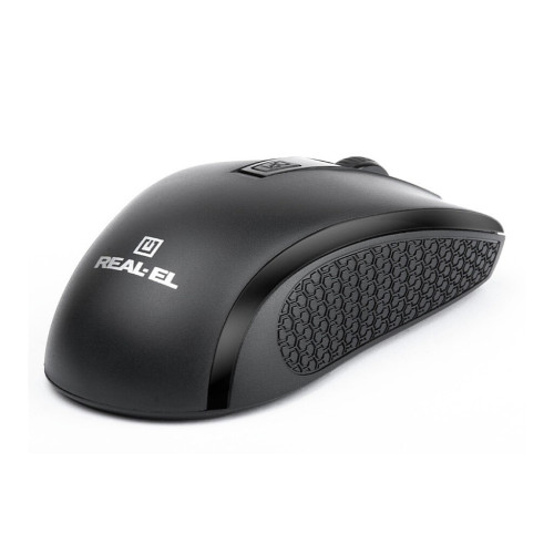 Мишка REAL-EL RM-308 Wireless Black – REAL-EL (вид 2)