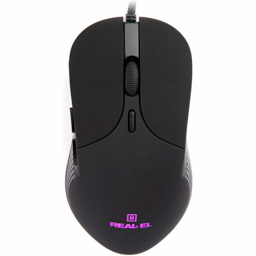 Мышка REAL-EL RM-295 USB Black – REAL-EL (вид 3)