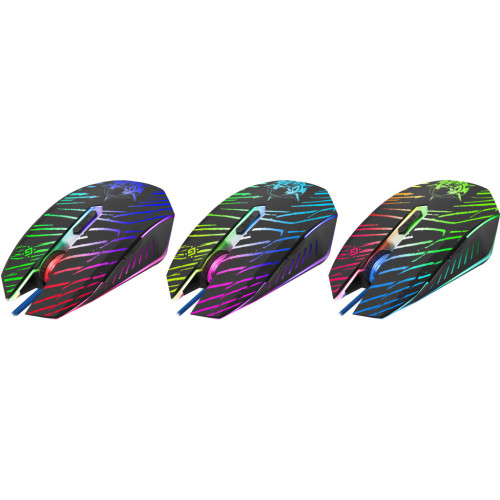 Мышка Defender Dark Agent GM-590L USB Black (52590) – Defender (вид 1)