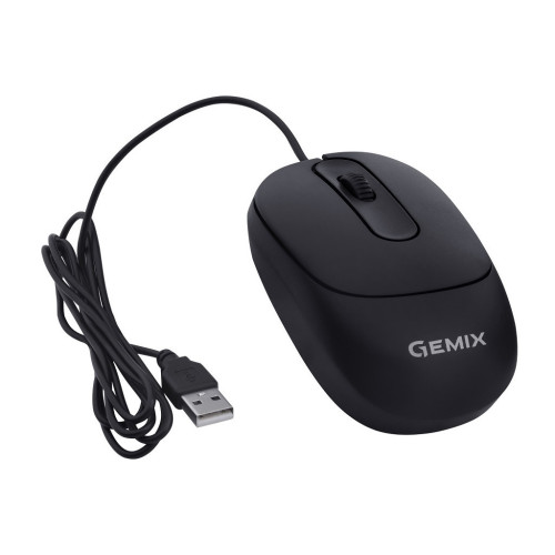 Мишка Gemix GM145 USB Black (GM145Bk) – GEMIX (вид 3)