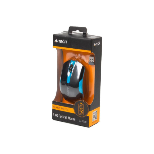 Мишка A4Tech G3-200N Black+Blue – A4tech (вид 3)