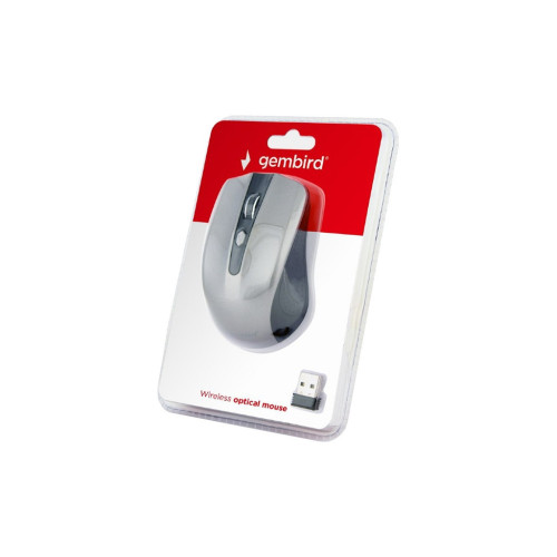 Мишка Gembird MUSW-4B-04-BG Grey+Black (MUSW-4B-04-BG) – Gembird (вид 2)