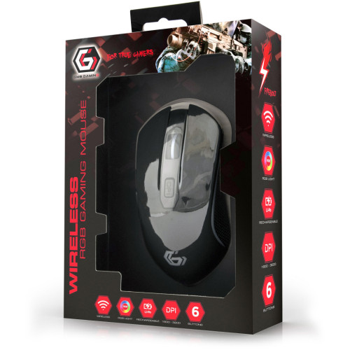 Мышка Gembird MUSGW-6BL-01 Wireless Black (MUSGW-6BL-01) – Gembird (вид 2)