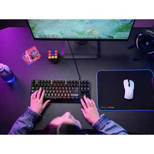 Мишка Trust GXT923 YBAR Wireless White (24889) – Trust (вид 1)