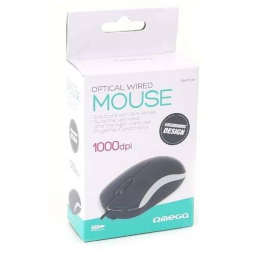 Мышка Omega OM-07 3D optical white (OM07VW) – Omega (вид 3)