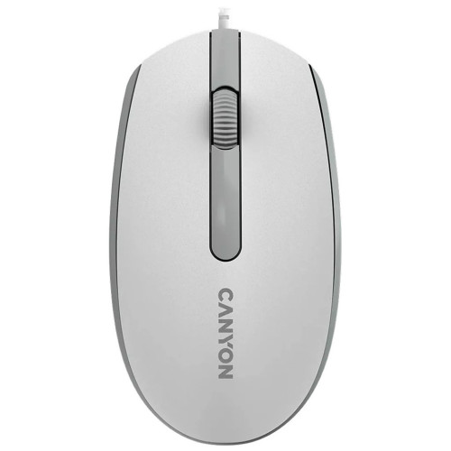 Мышка Canyon M-10 USB White Grey (CNE-CMS10WG) – CANYON
