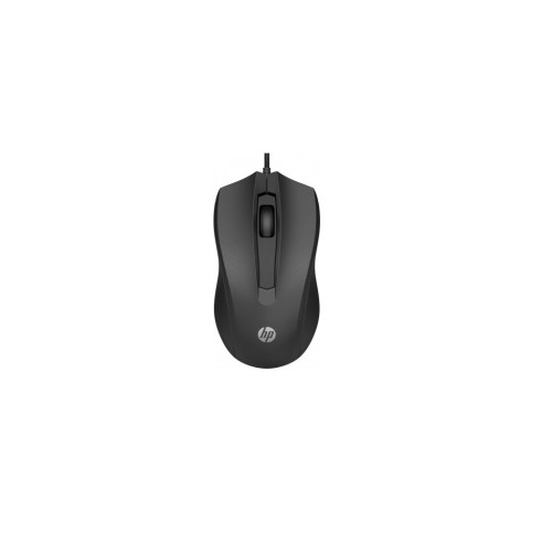 Мишка HP 100 USB Black (6VY96AA) – HP