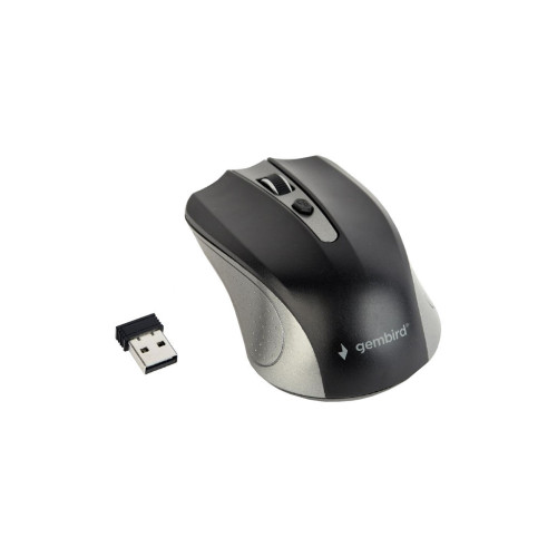 Мишка Gembird MUSW-4B-04-GB Black+Grey (MUSW-4B-04-GB) – Gembird