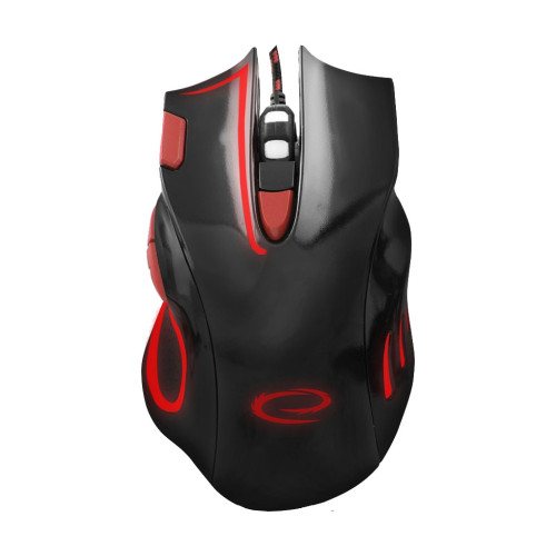 Мишка Esperanza MX401 Hawk black-red (EGM401KR) – Esperanza