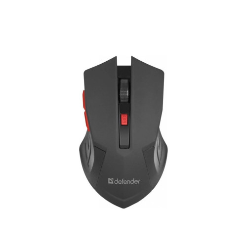 Мишка Defender Accura MM-275 Black-Red (52276) – Defender