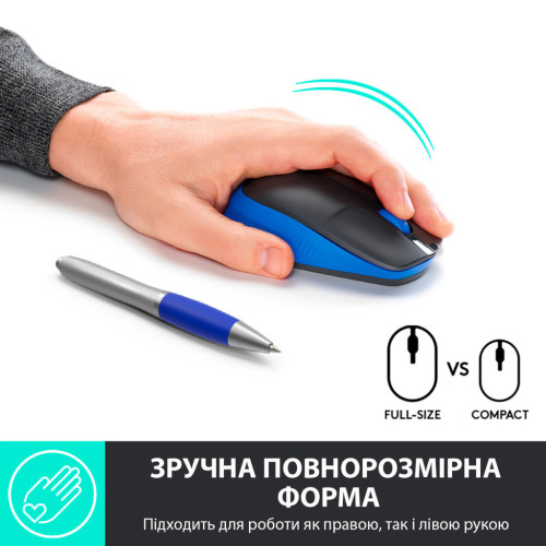 Мышка Logitech M190 Blue (910-005907) – Logitech (вид 2)