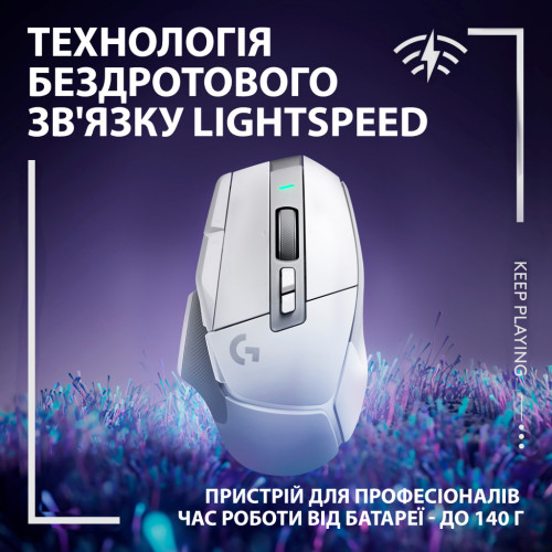 Мышка Logitech G502 X Lightspeed Wireless White (910-006189) – Logitech (вид 2)