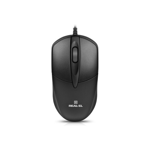 Мышка REAL-EL RM-214 USB Black (EL123200039) – REAL-EL (вид 2)