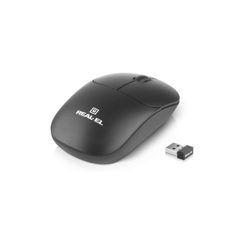 Мышка REAL-EL RM-311W Wireless Black (EL123200041) – REAL-EL (вид 2)