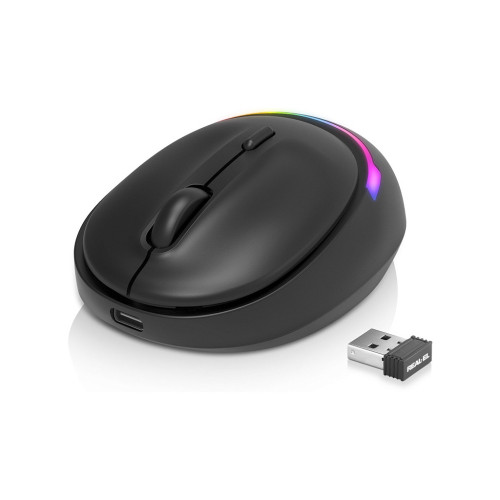 Мышка REAL-EL RM-440W Wireless/Bluetooth Black (EL123200045) – REAL-EL