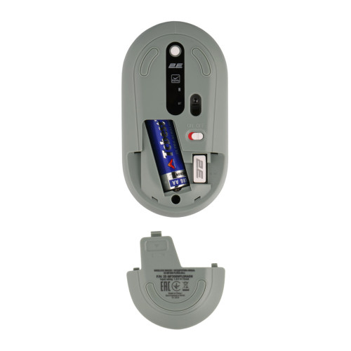 Мышка 2E MF300 FLORADILL Silent Wireless/Bluetooth Green (2E-MF300WFLORAGN) – 2E (вид 2)