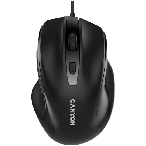 Мишка Canyon M-6 USB Black (CNE-CMS6) – CANYON