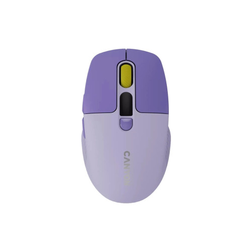 Мишка Canyon MW-26 LCD Silent Wireless/Bluetooth Violet (CNS-CMSW26V) – CANYON