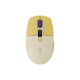 Мышка Canyon MW-26 LCD Silent Wireless/Bluetooth Yellow (CNS-CMSW26Y)