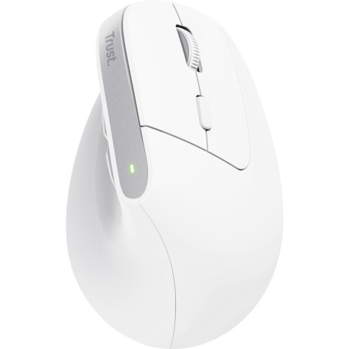Мышка Trust Bayo+ Ergonomic Wireless/Bluetooth White (25399) – Trust (вид 1)