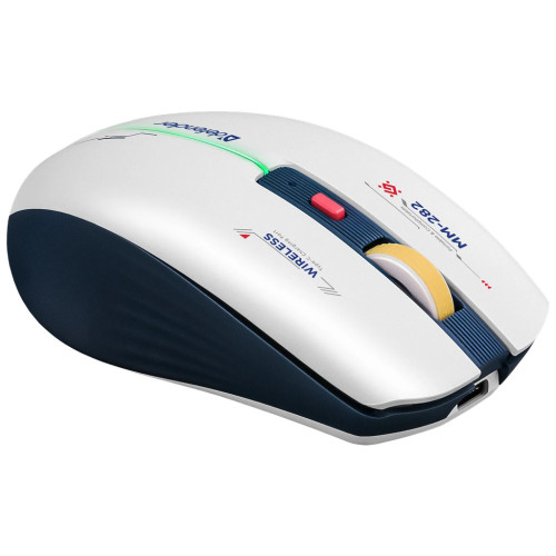 Мишка Defender Dila MM-282 Wireless White/Blue (52282) – Defender (вид 1)