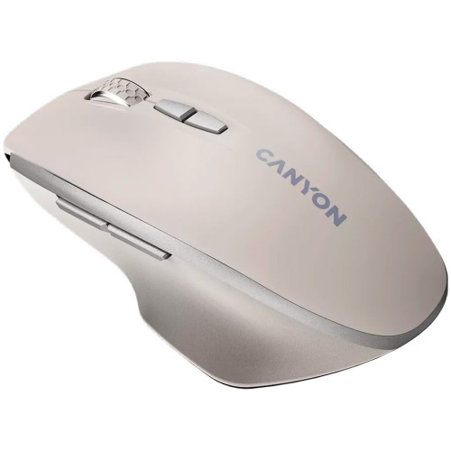 Мишка Canyon MW-21 Wireless Blue LED Cosmic Latte (CNS-CMSW21CL) – CANYON (вид 2)