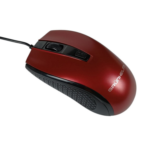 Мышка Grunhelm M-342WD USB Red (126867) – Grunhelm