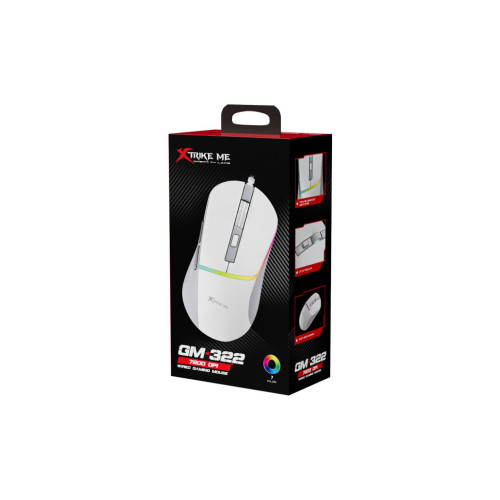 Мышка Xtrike ME GM-322 USB White (GM-322WH) – Xtrike ME (вид 1)