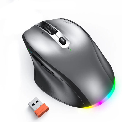 Мышка Meetion BTM007 Wireless/Bluetooth Gray (MT-BTM007-W) – Meetion (вид 1)