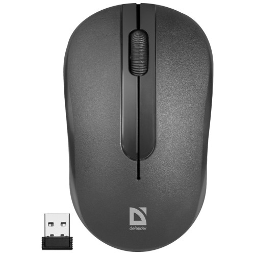 Мышка Defender Hit MM-495 Wireless Black (52495) – Defender