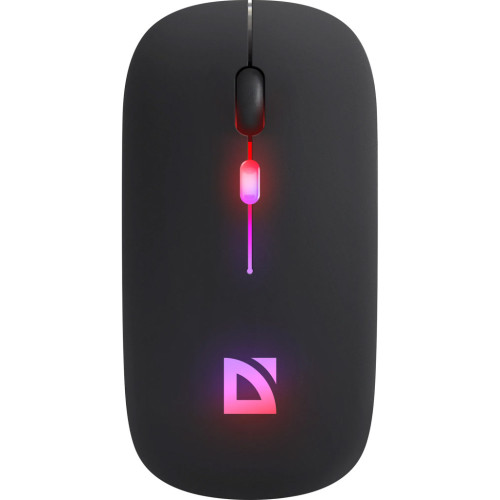 Мышка Defender Touch MM-997 Silent Wireless RGB Black (52997) – Defender