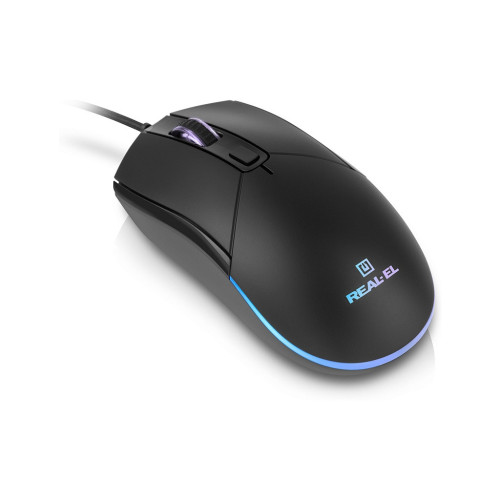 Мышка REAL-EL RM-515 USB Black (EL123200059) – REAL-EL (вид 2)