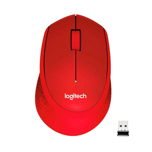 Мышка Logitech M330 Silent plus Red (910-004911) – Logitech