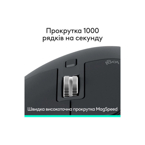 Мишка Logitech MX Master 3S Performance Bluetooth Graphite (910-007501) – Logitech (вид 2)