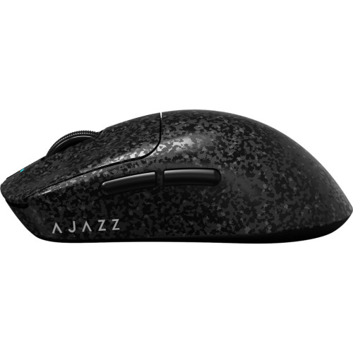 Мышка Ajazz AJ199 Carbon fiber Wireless/Bluetooth/USB Black (AJ199-B) – Ajazz (вид 2)