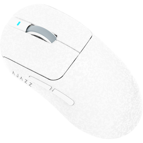 Мышка Ajazz AJ199 MAX Carbon fiber Wireless/Bluetooth/USB White (AJ199-MAX-W) – Ajazz (вид 2)