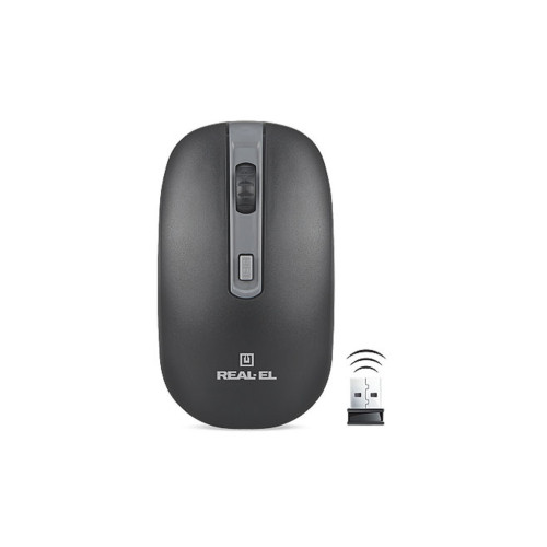 Мышка REAL-EL RM-303 black-grey – REAL-EL (вид 1)